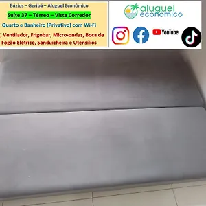 - Geribá - Aluguel Econômico Apartamento